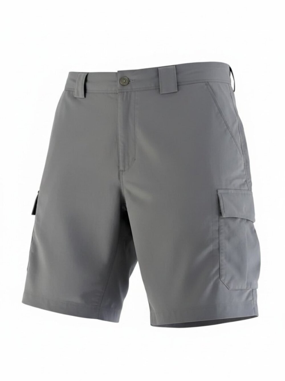 COLUMBIA Grey Cargo Hiking Shorts Lightweight Outdoor Golf GRT mens 34